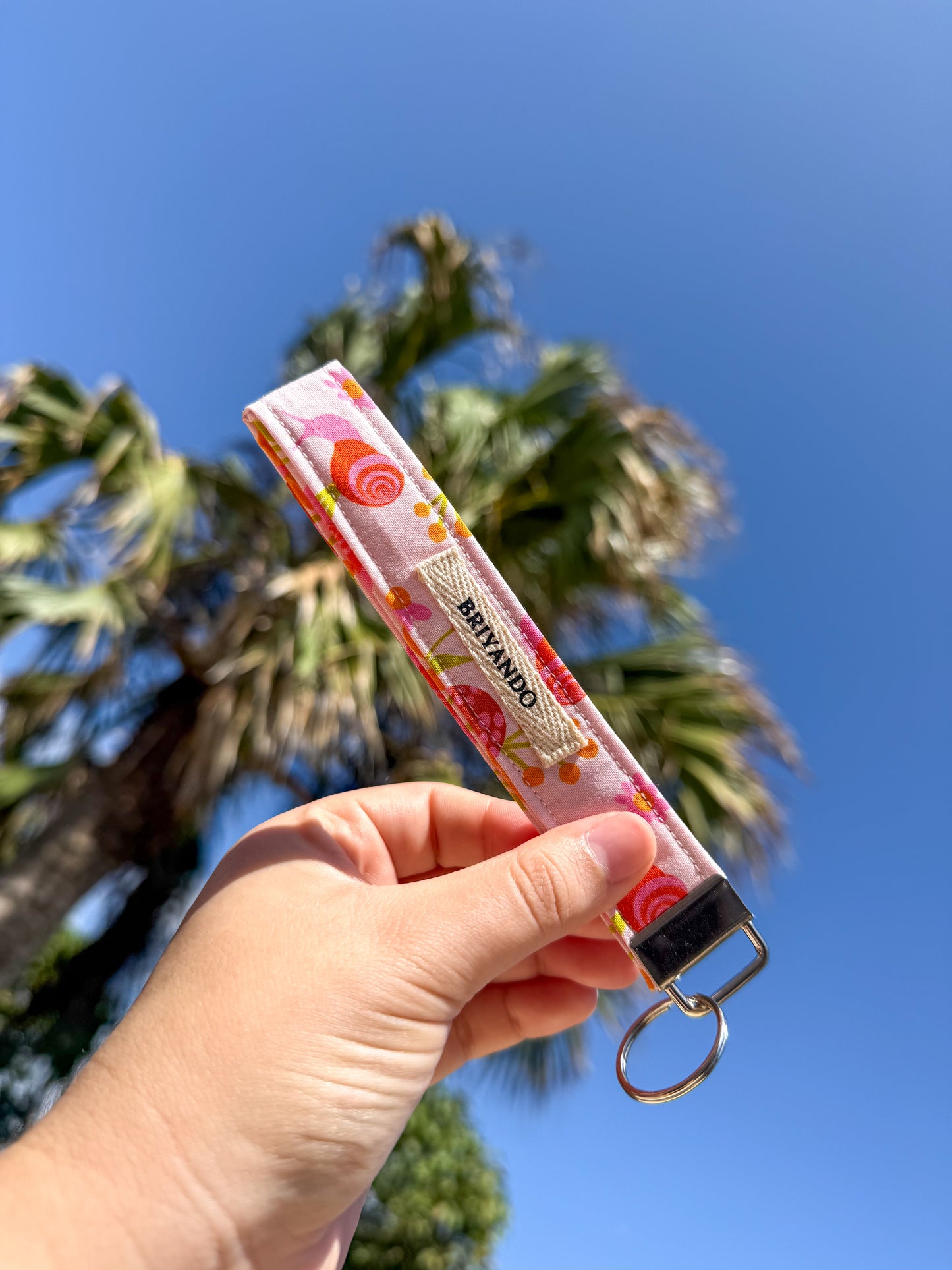 Briyando wristlet keychain