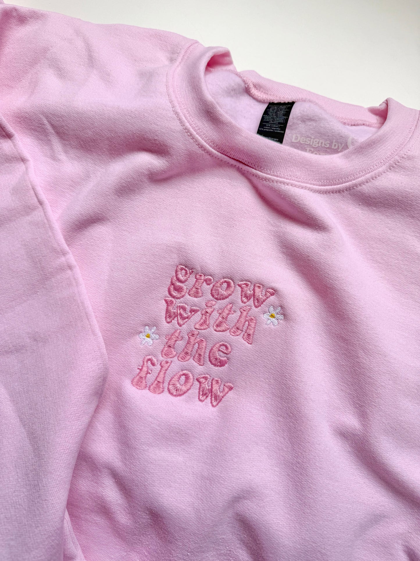 Grow with the flow crewneck