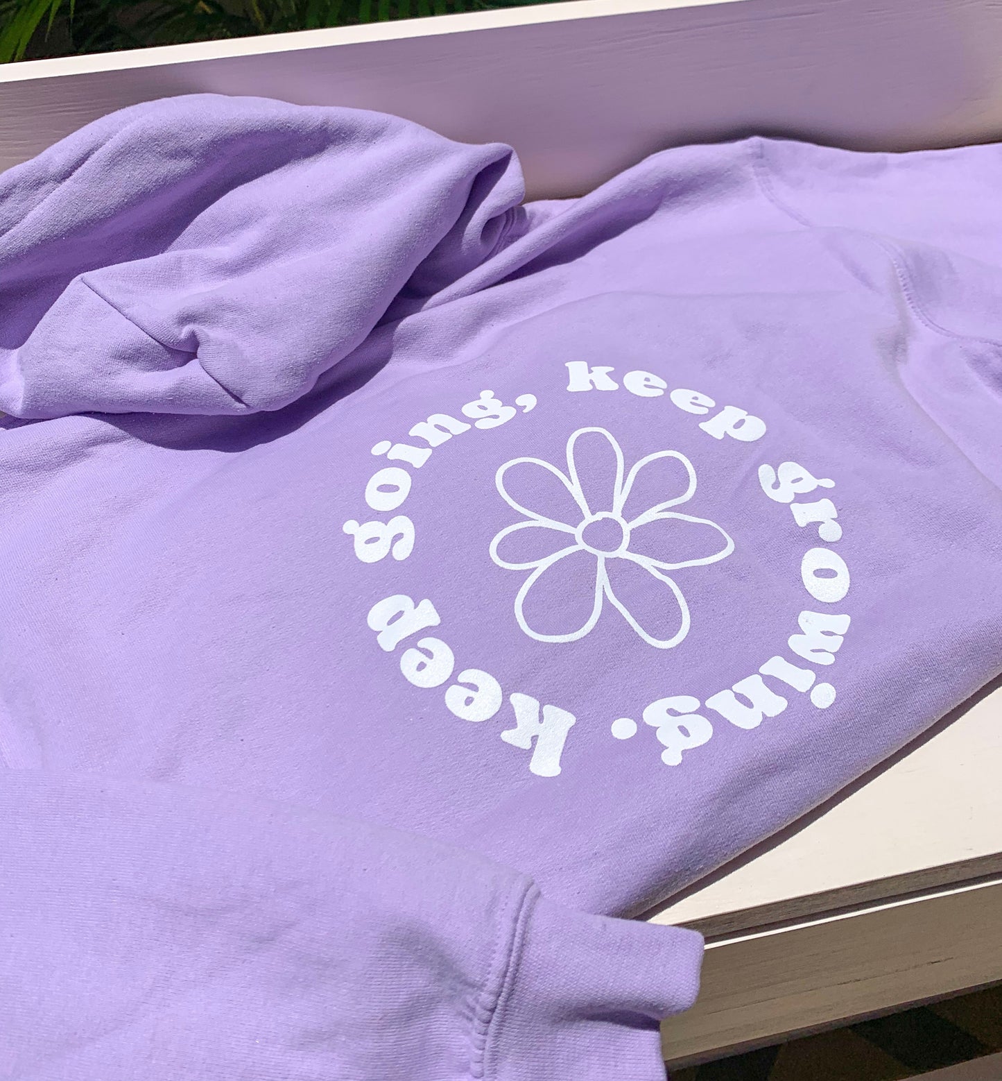 Keep going, keep growing hoodie