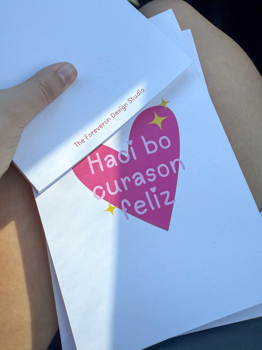 PRE-ORDER ‘curason feliz’ notebook