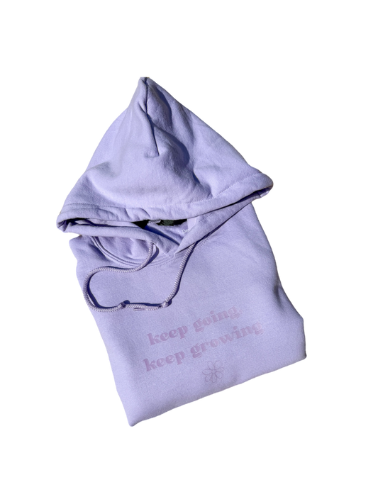 Keep going, keep growing hoodie
