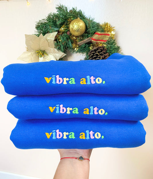 Vibra alto embroidered crewneck