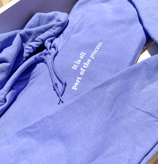 It is all part of the process hoodie
