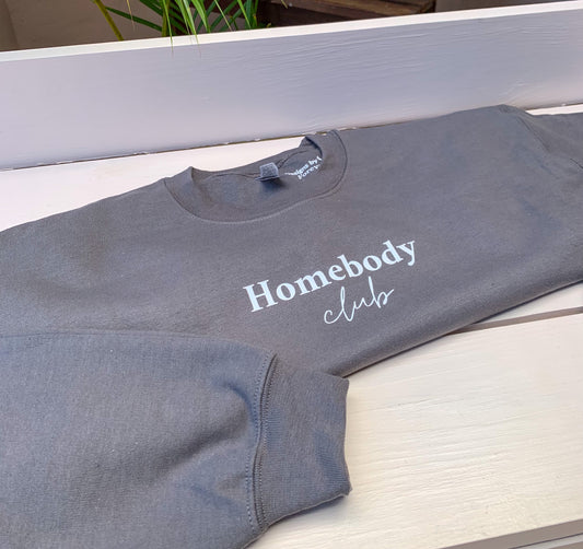 Homebody club crewneck sweatshirt