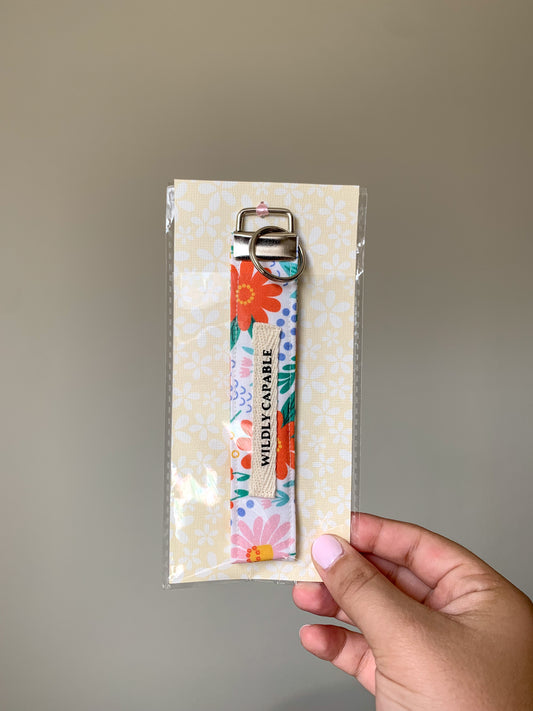 Wildly capable wristlet keychain