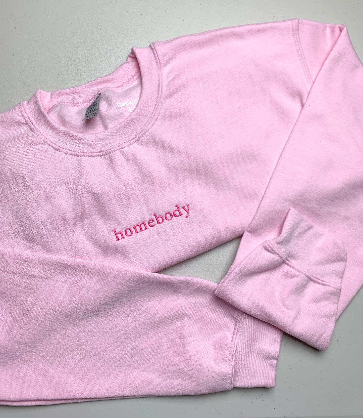 Homebody embroidered crewneck sweatshirt