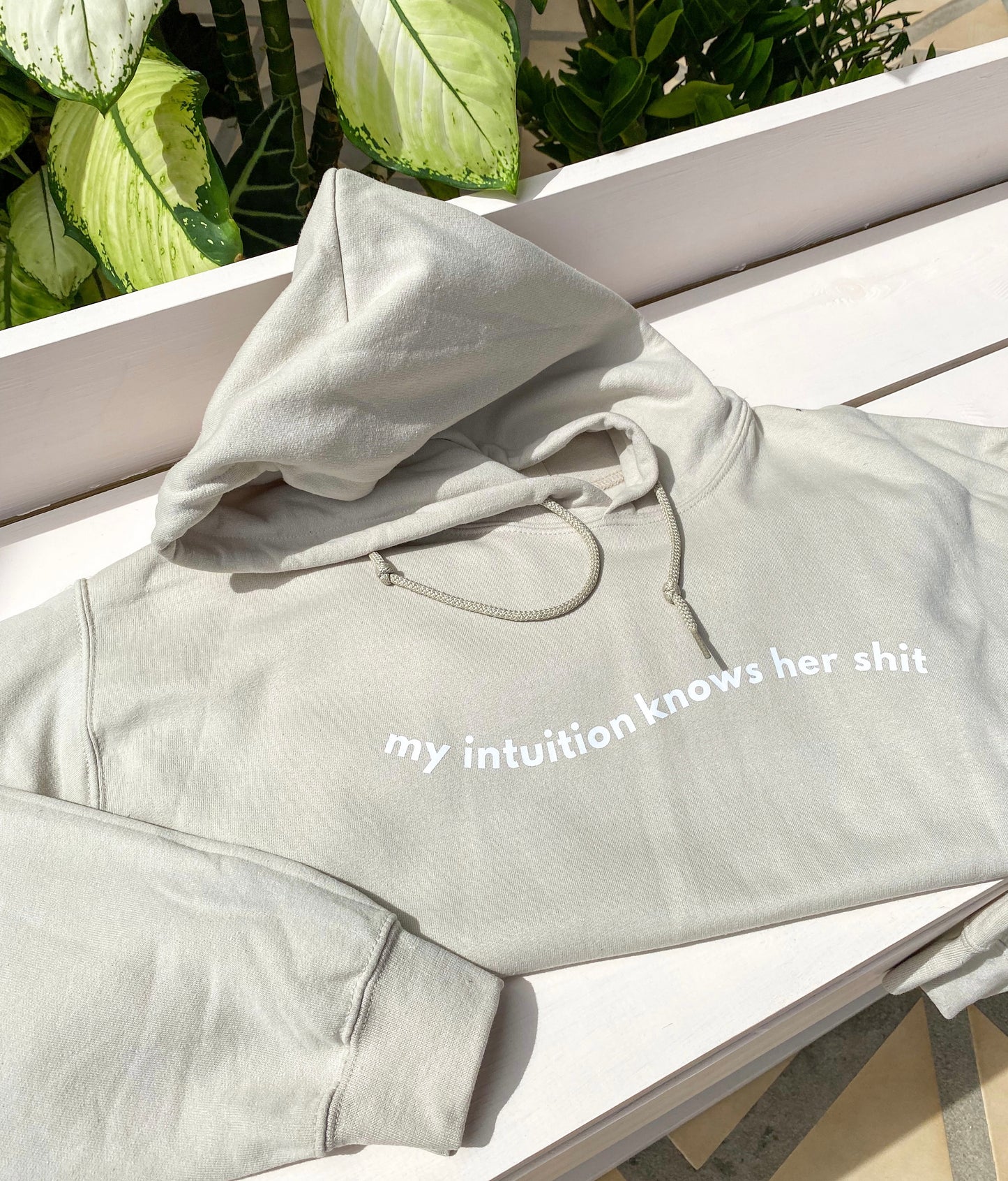My intuition hoodie