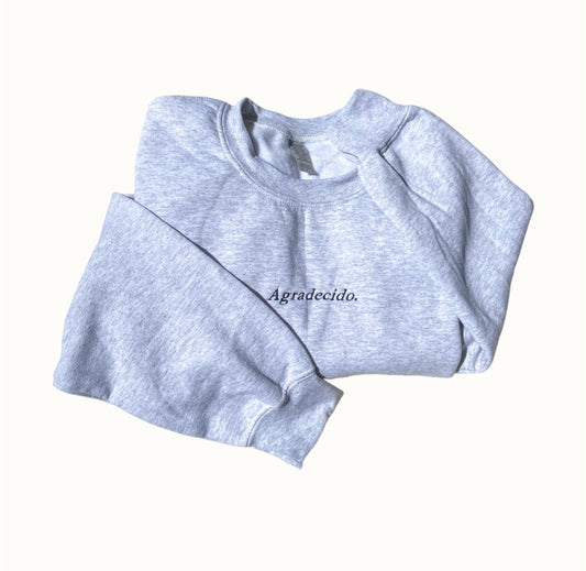 Agradecido crewneck sweatshirt