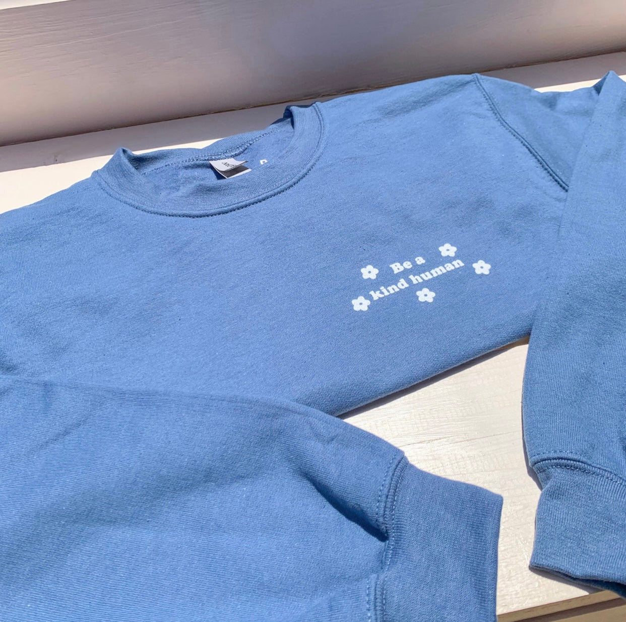 Be a kind human crewneck sweatshirt