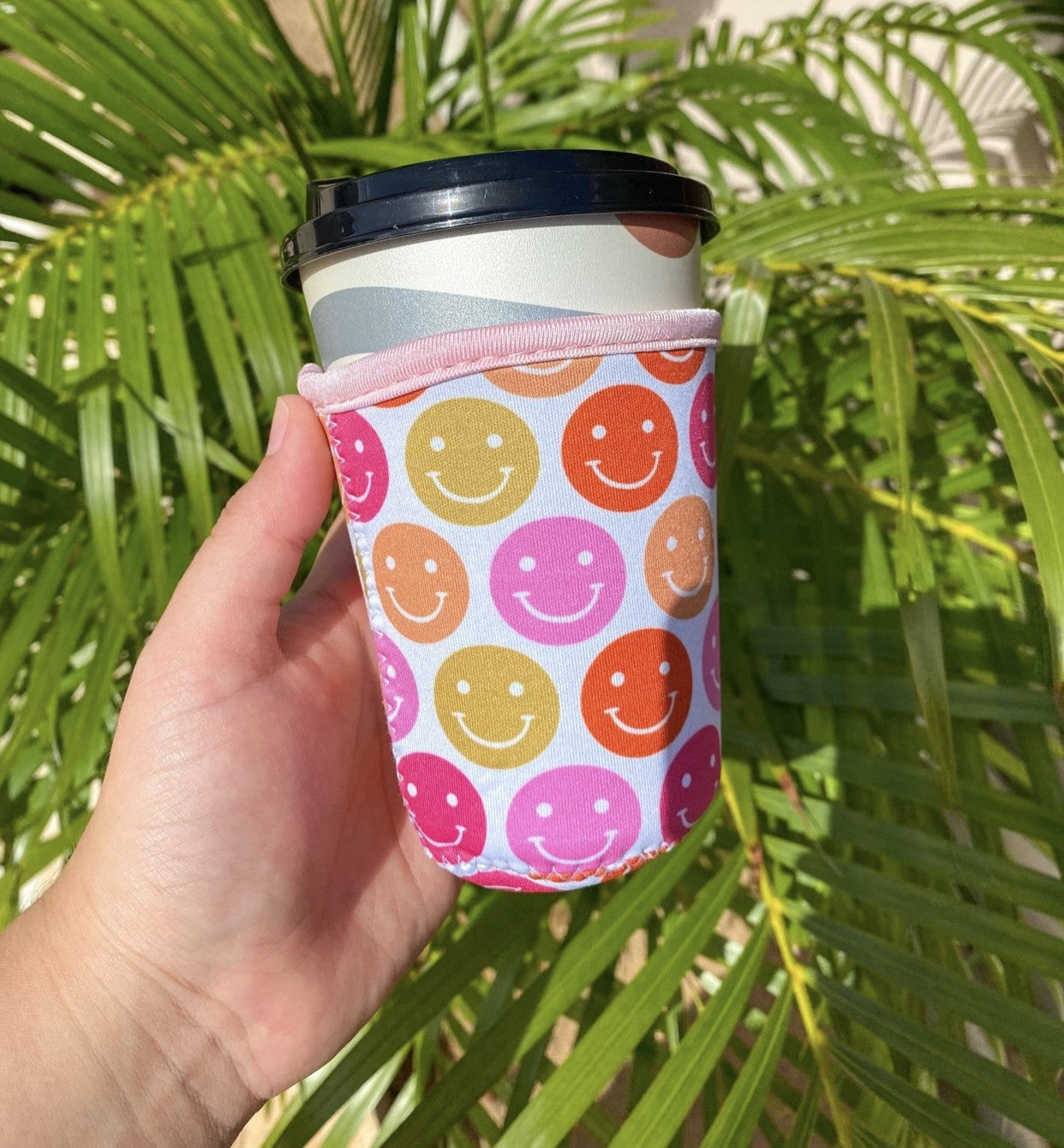 Smileys cup sleeve
